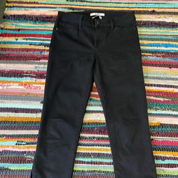 Sam Edelman The Kitten Black  Skinny  Ankle Jeans with Velvet Hemline-#1966 - Picture 13 of 15